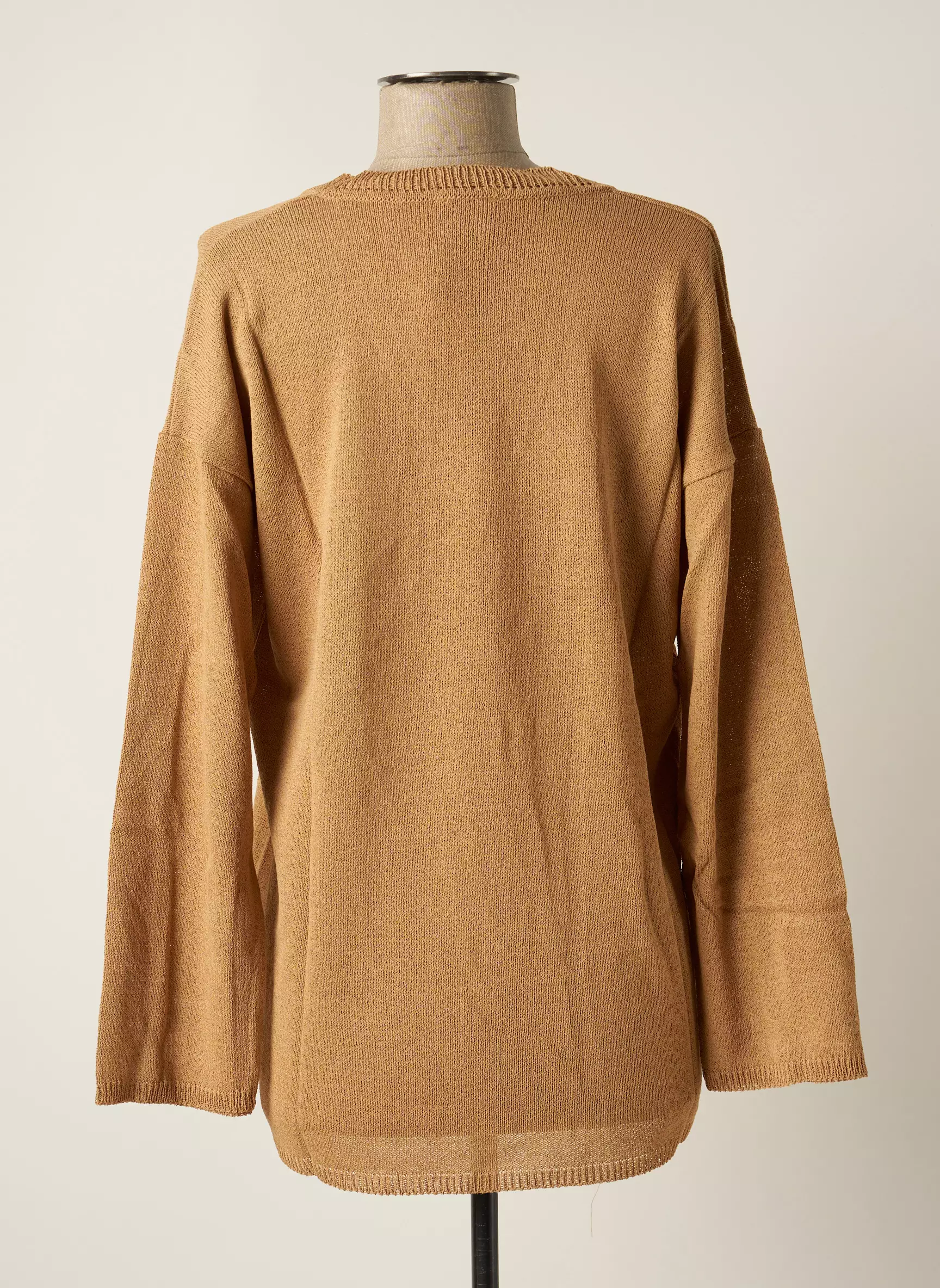 Stefan Green Pulls Femme couleur marron