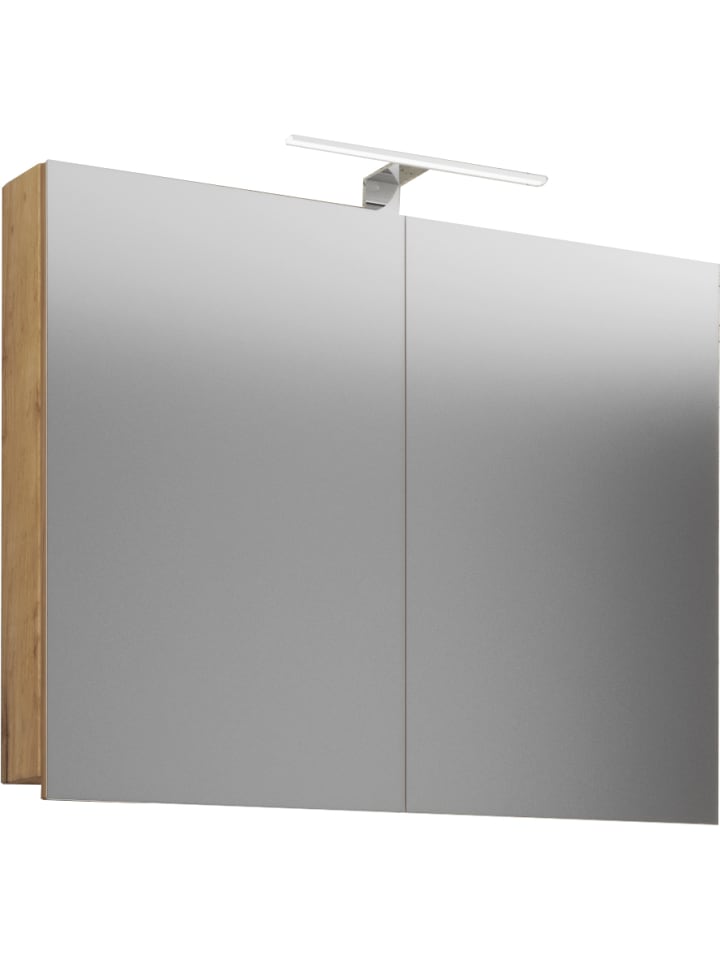 VCM  Holz Badmöbel Spiegelschrank Spiegel Badinos 60 cm in Honig-Eiche günstig kaufen onesize
