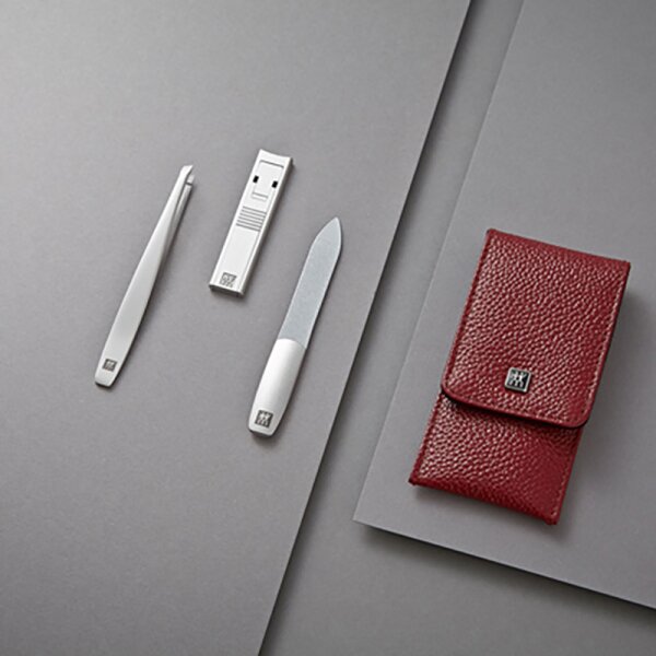 ZWILLING Beauty Premium Nagelpflege-Set - red Maniküre-Set