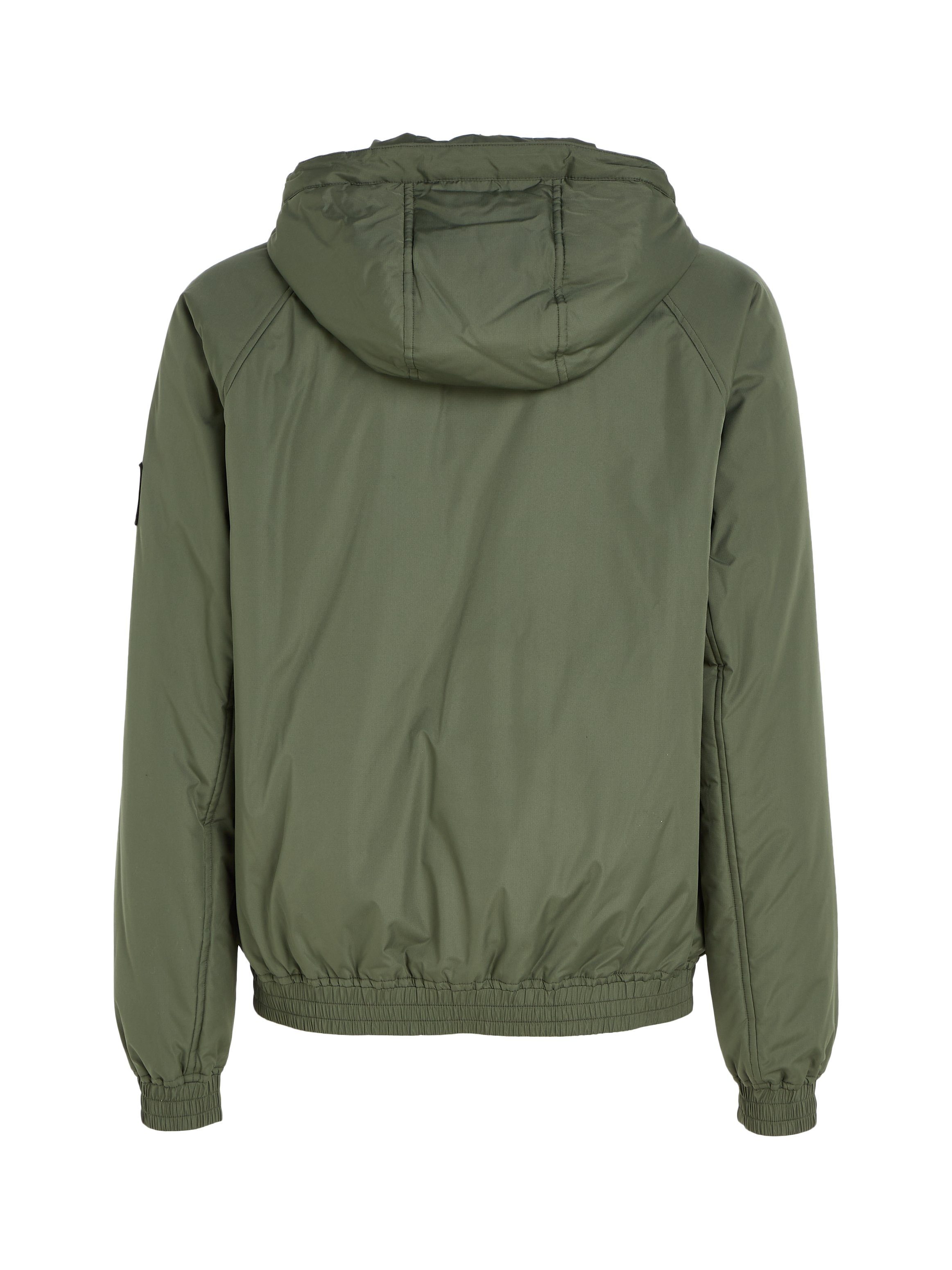 Calvin Klein Jeans Steppjacke PADDED HOODED HARRINGTON