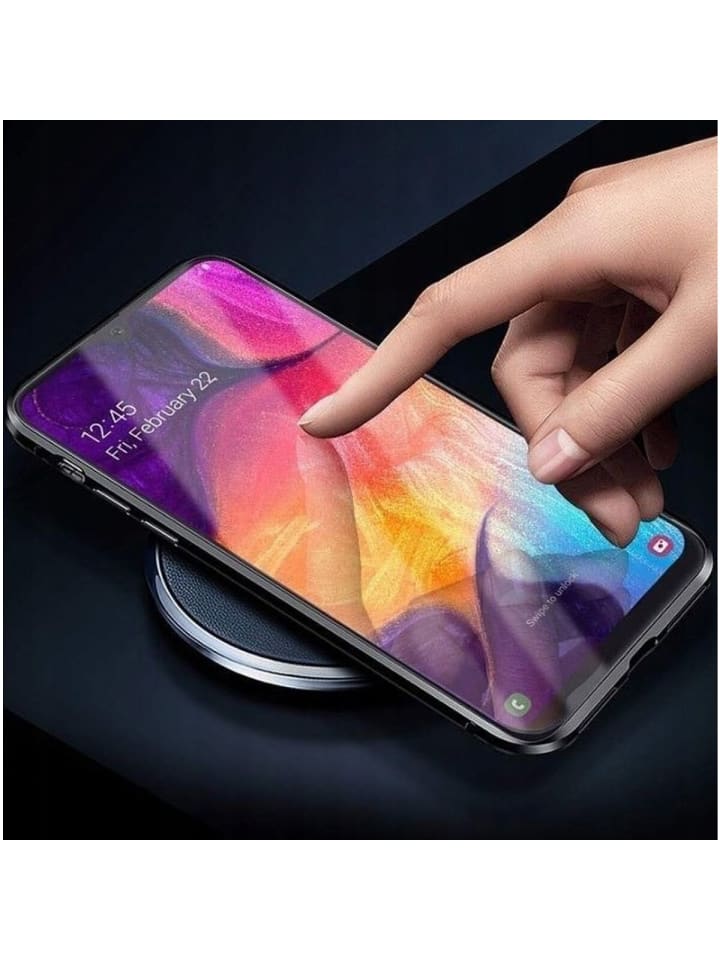 COFI 1453 360 Magnet Slim Metall Case kompatibel mit Samsung Galaxy A15 in Schwarz günstig kaufen onesize