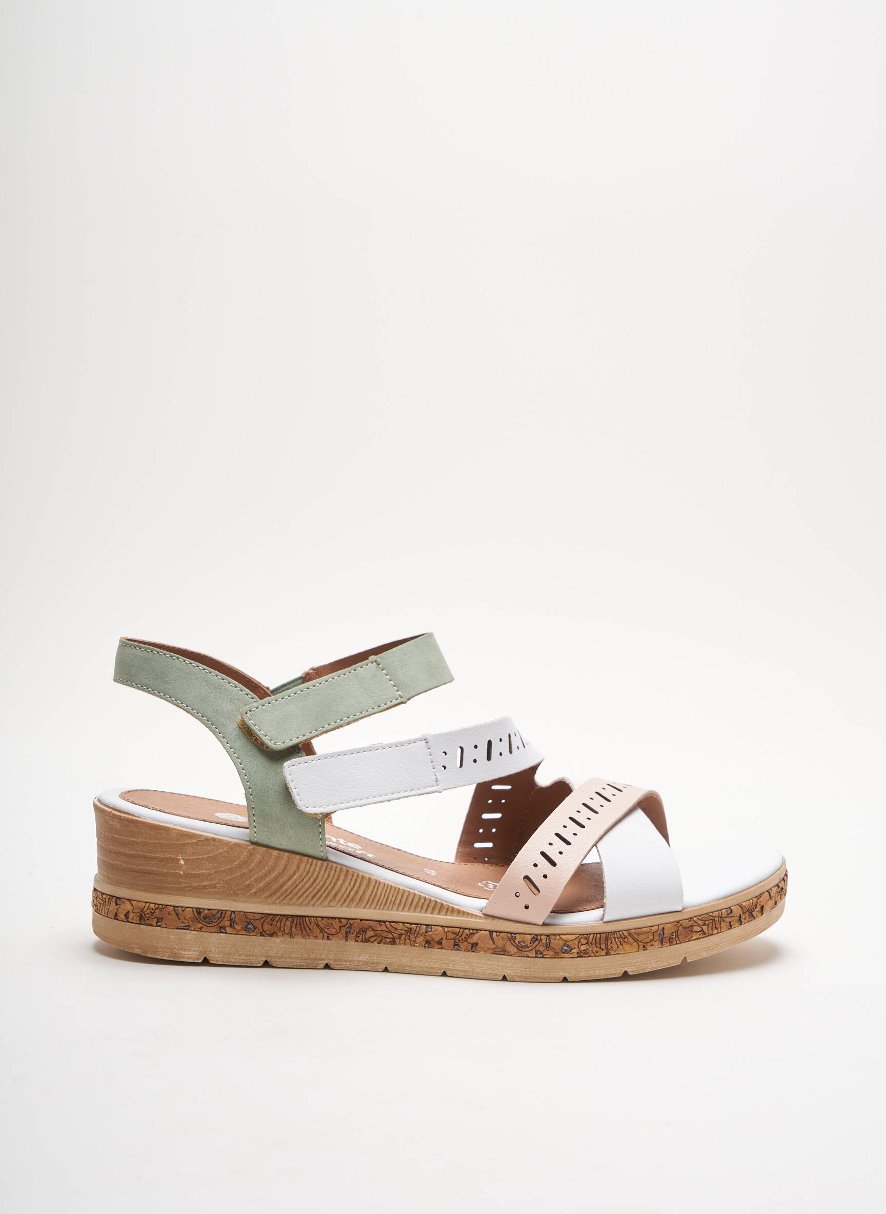 Remonte Sandales Nu Pieds Femme couleur vert