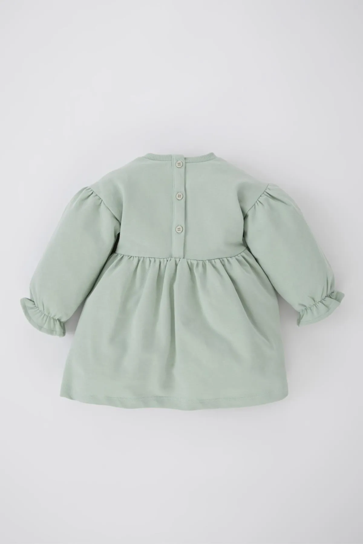 DeFacto  Langärmliges Kleid mit Blumenmuster für Babymädchen - A6507a523au