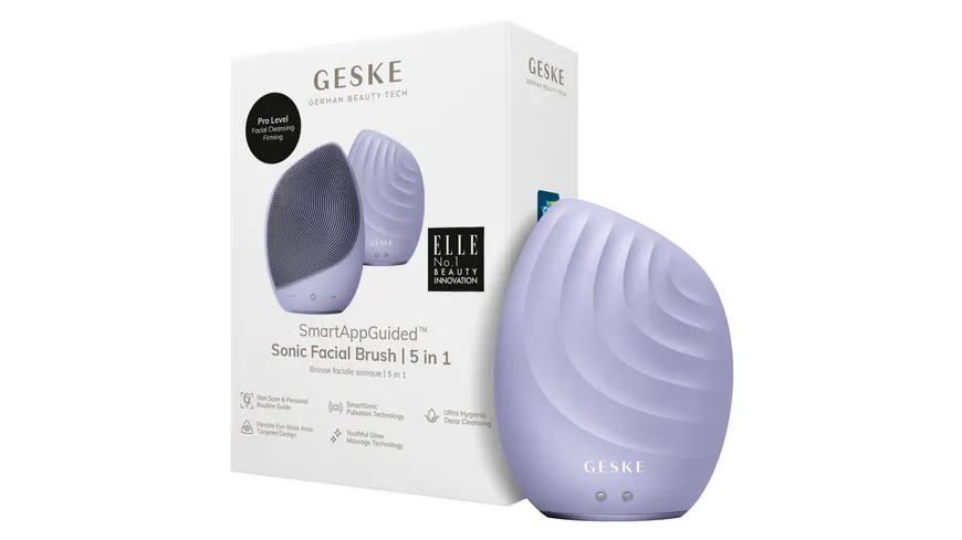 GESKE Sonic Facial Brush 5 IN 1 purple purple
