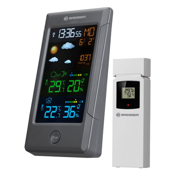 Farbwetterstation ClimateTemp NBF, mit DCF-Zeitsignal