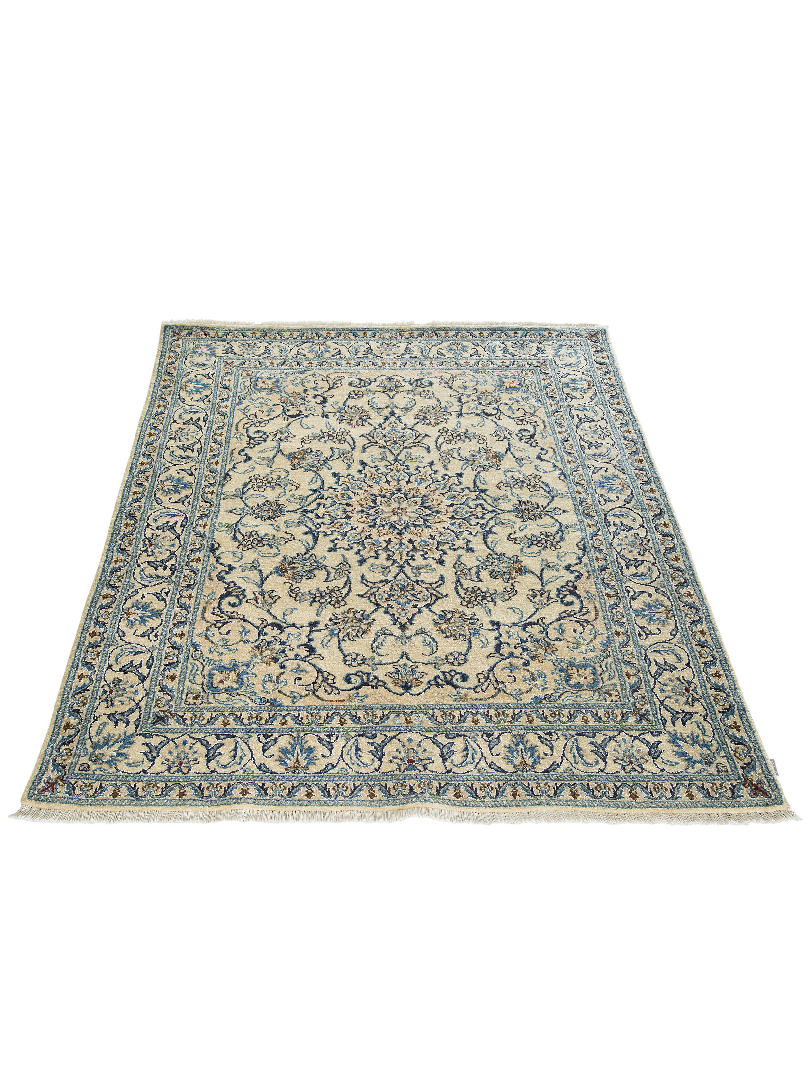 Kaschmar Nain 12 Lah ca. 148 x 205 cm, Unikat / Einzelstück