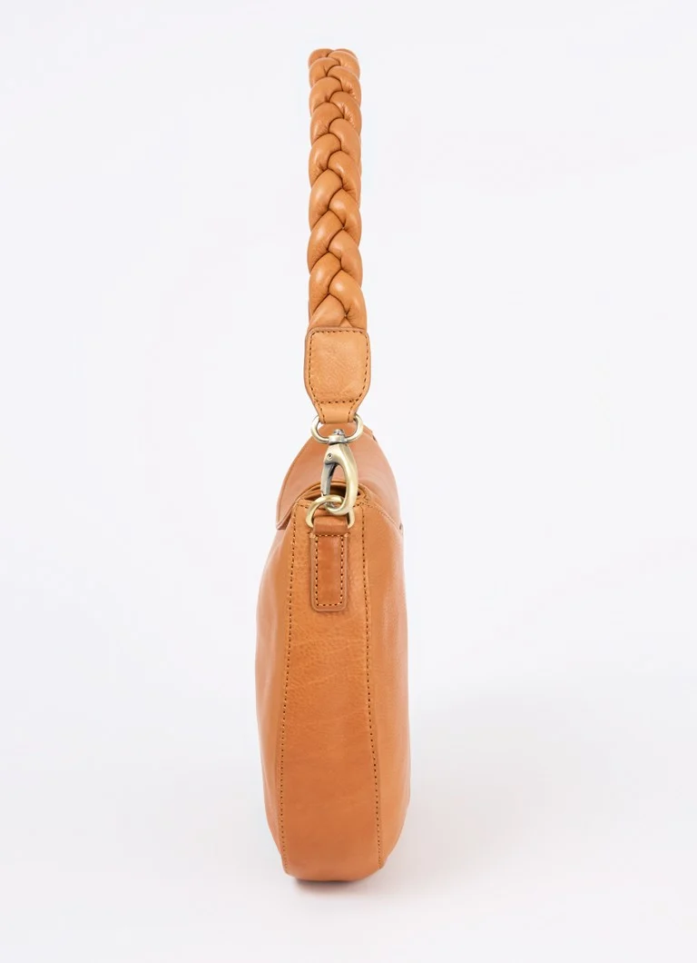 Kožená taška přes rameno O My Bag Lana s odnímatelným popruhem