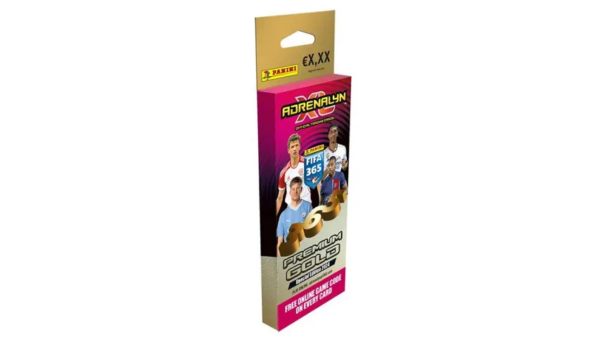 PANINI FIFA 365 AdrenalinXL Trading Cards Kollektion - Premium Gold Pack
