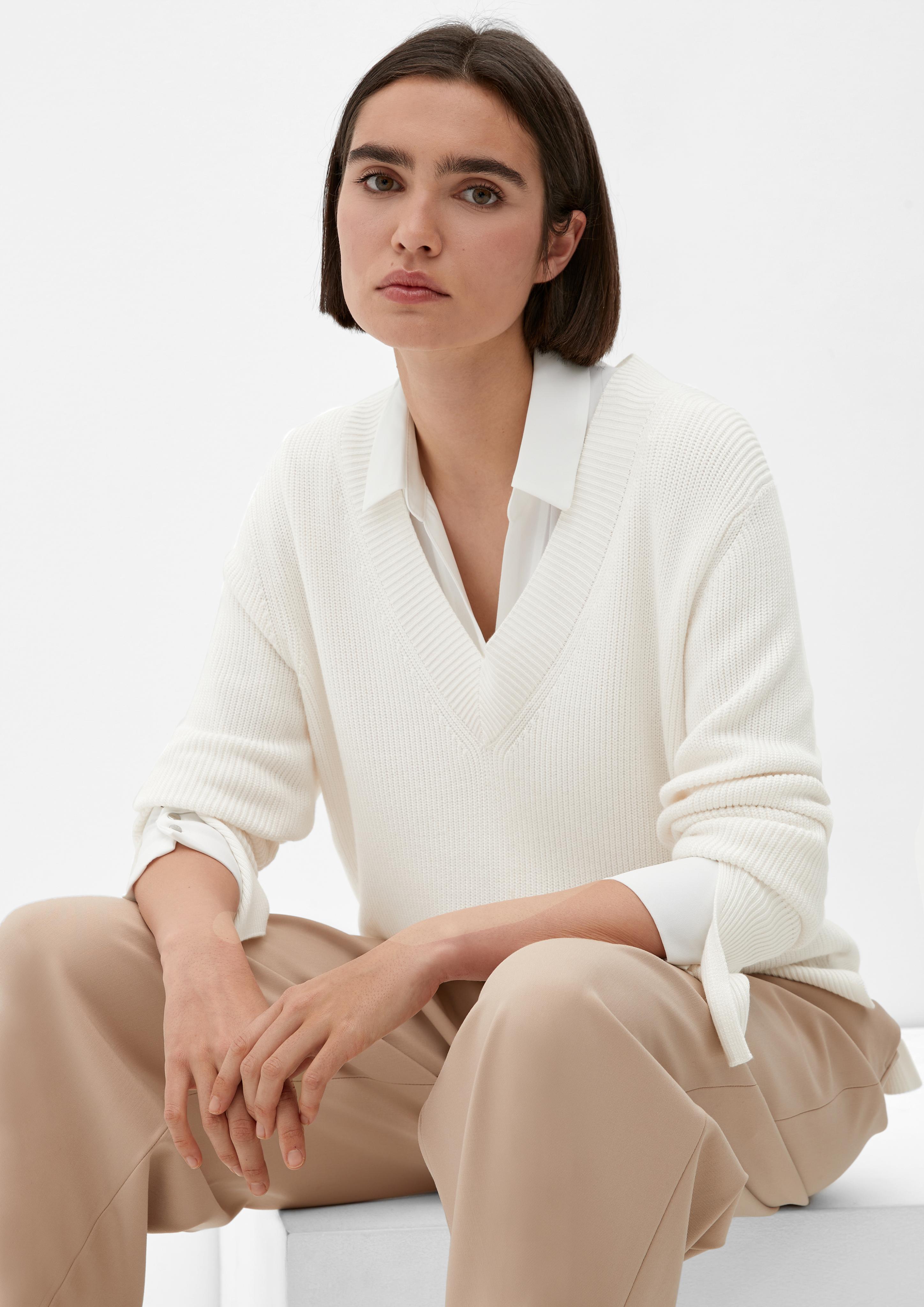 Strickpullover aus Viskosemix  2129929-0200