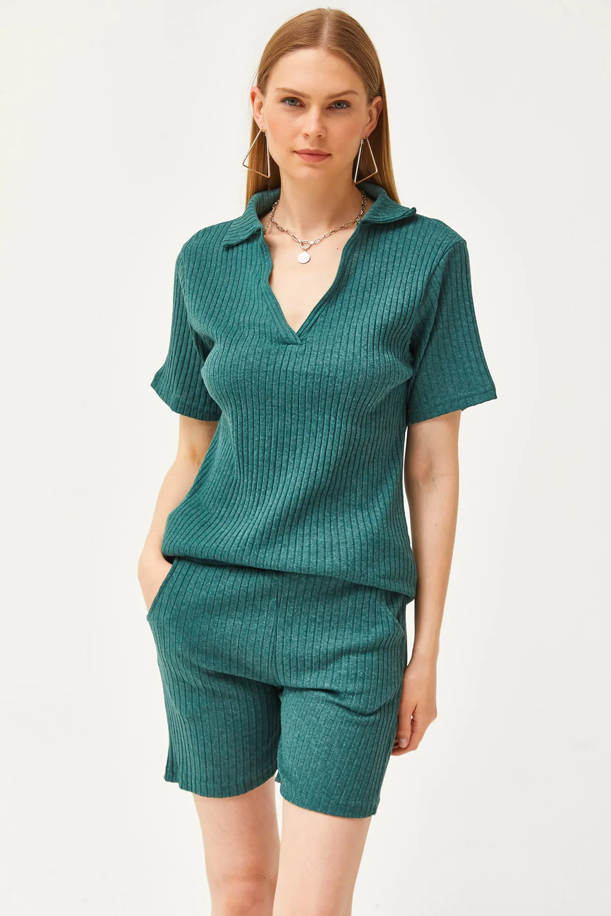 Olalook  Zweiteiler - Grün - Oversized