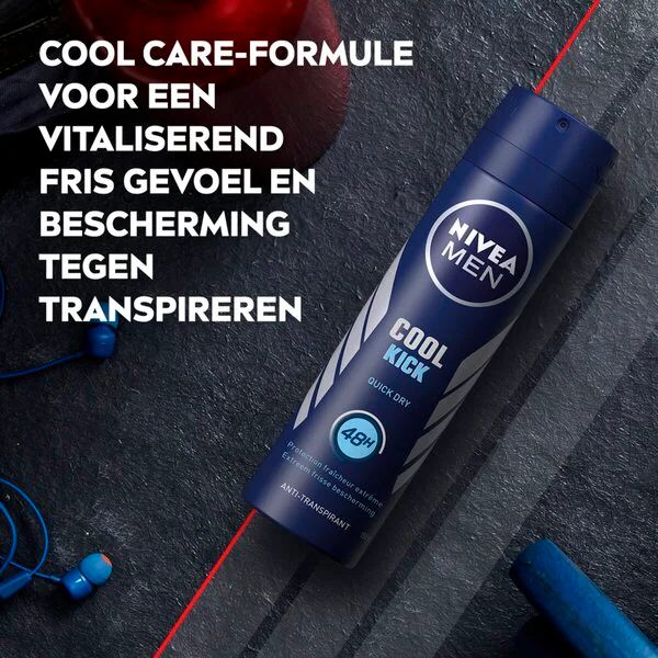 Antyperspirant w sprayu NIVEA Men Cool Kick 150 ml