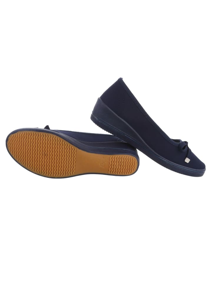 Ital-Design Halbschuh in Dunkelblau günstig kaufen