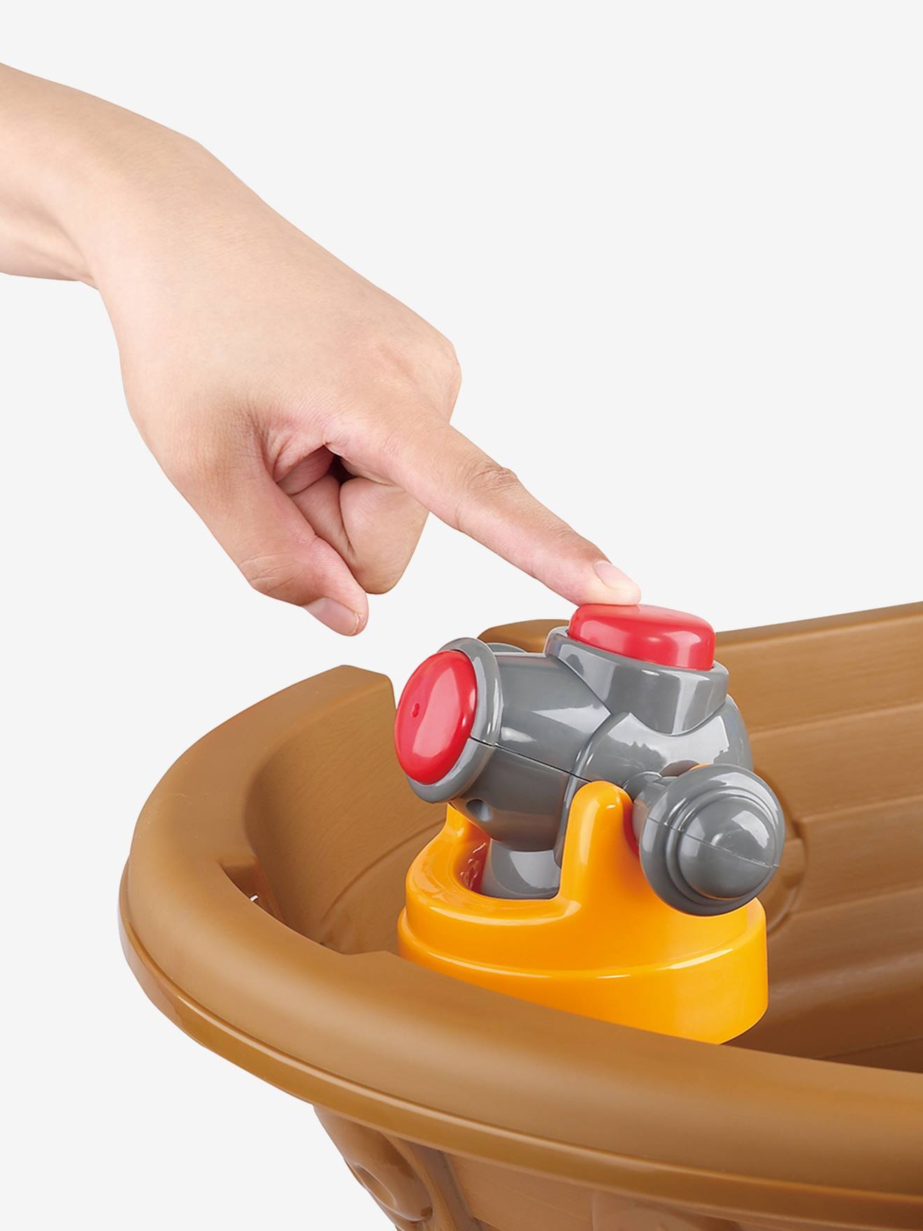 Table d'eau bateau pirate marron