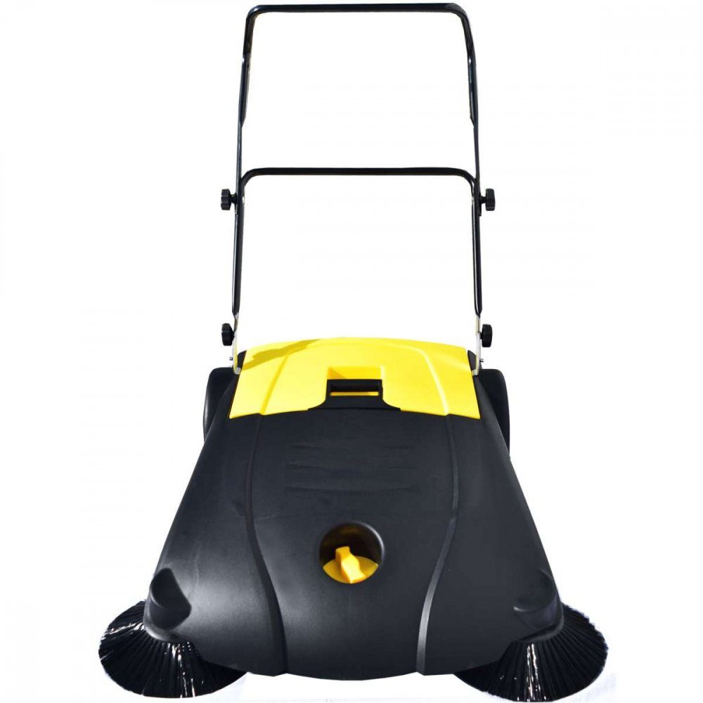Syntrox Handkehrmaschine Syntrox Kehrmaschine 80 cm breit mit 2 Kehrbürsten