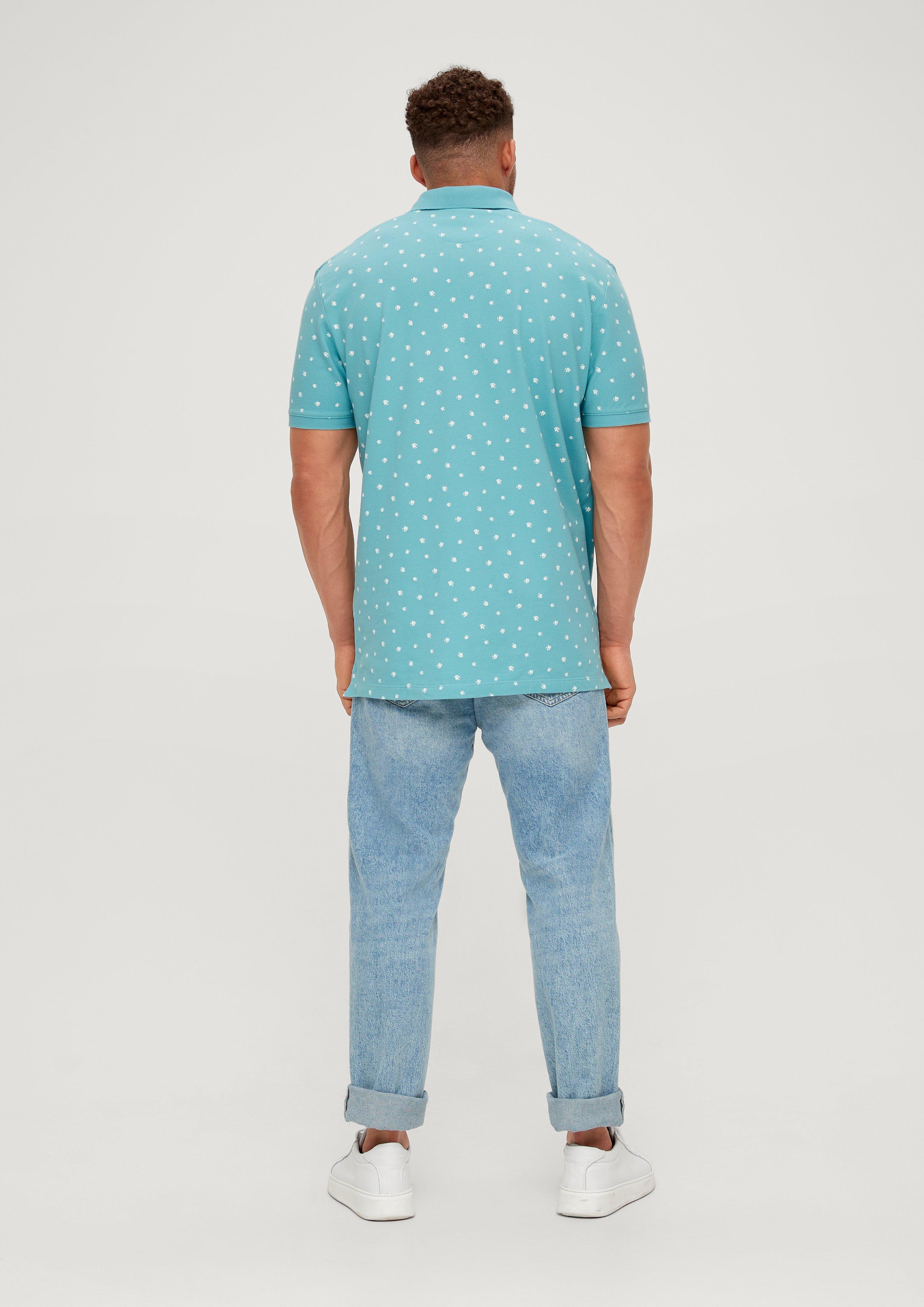Poloshirt mit Minimalprint  2133345-61A0