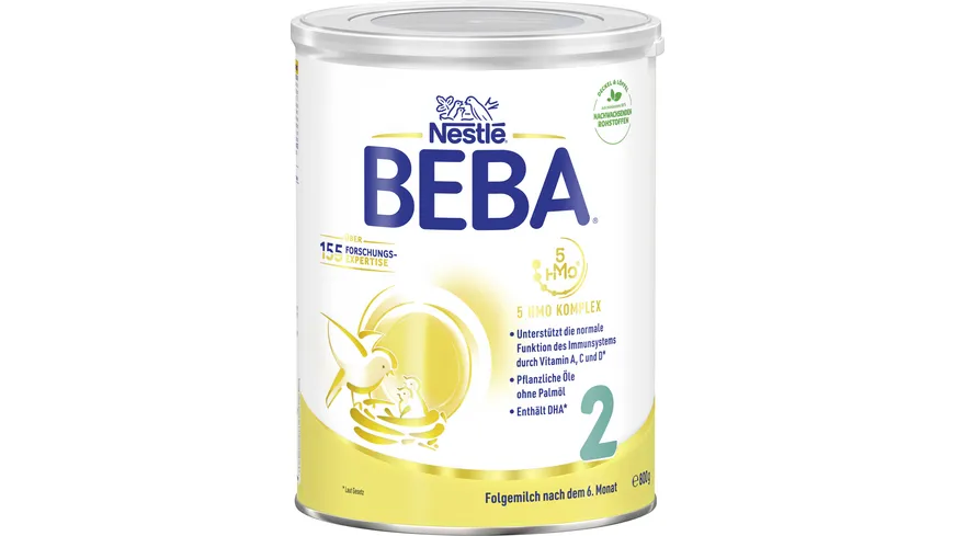 NESTLE BEBA 2 Folgemilch nach dem 6. Monat 800 g