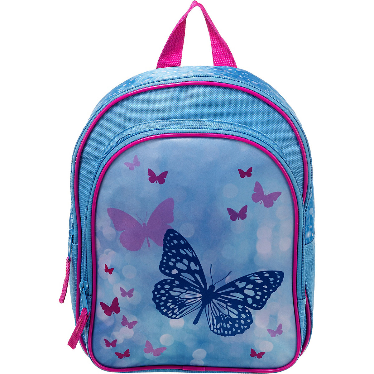 SCOOLI BUTF7601 Kinderrucksack mit Vortasche Fly & Sparkle