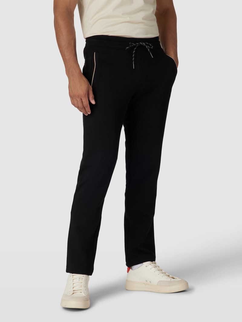 Sweathose mit Eingrifftaschen in schwarz