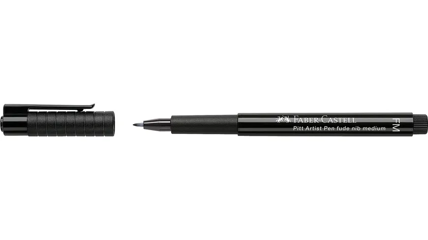FABER-CASTELL Tuschestift Pitt Artist Pen Fude M schwarz
