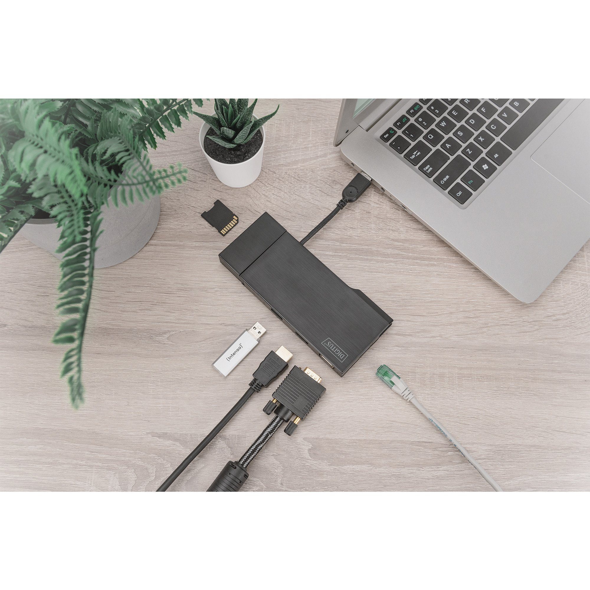 Digitus Laptop-Dockingstation Digitus Universal Docking Station Travel