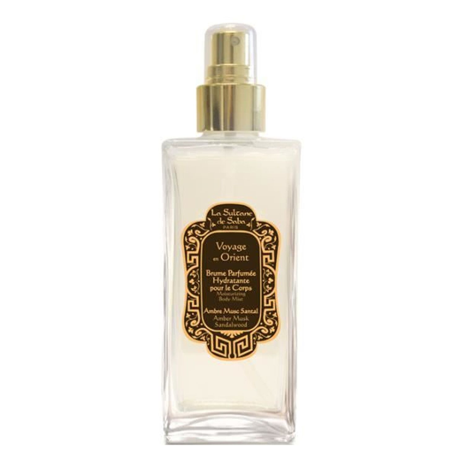 La Sultane de Saba Voyage en Orient Brume Parfumée Hydratante Corps 200 ml