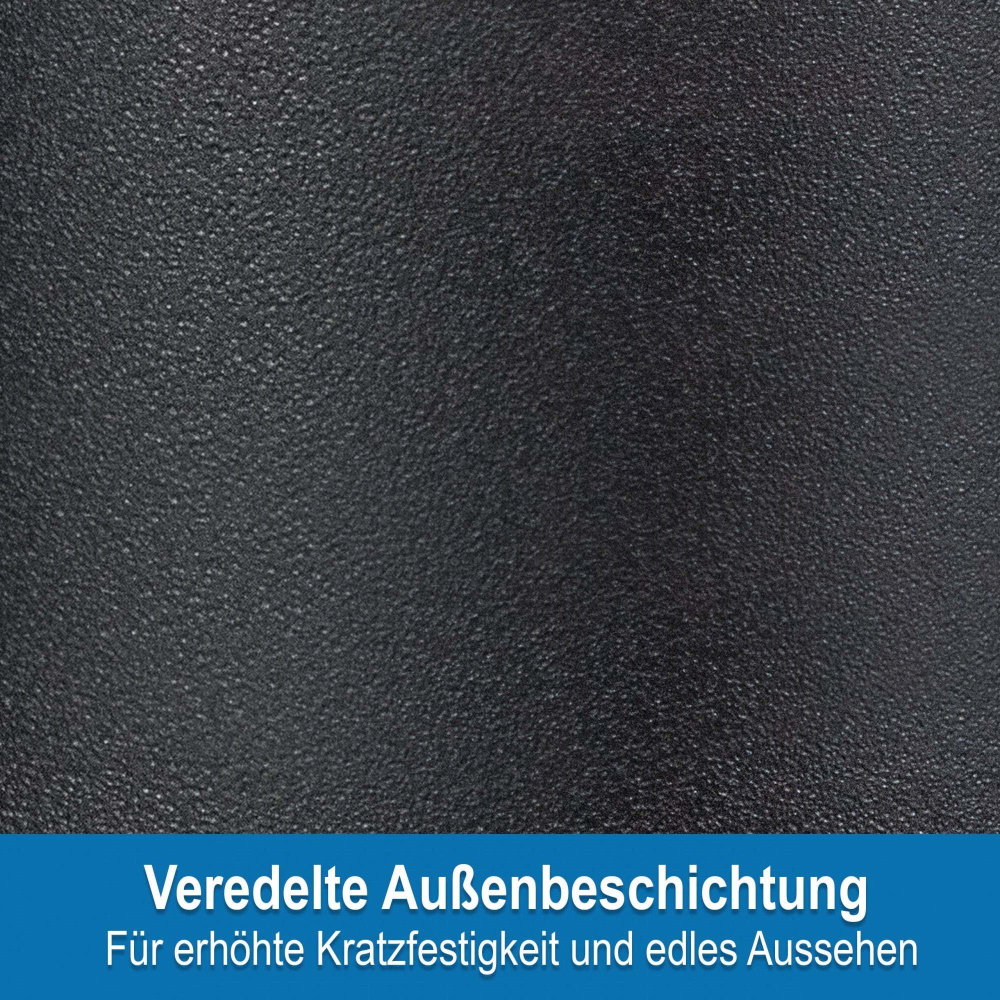 Genius Kochtopf Cerafit Plasma Kochtopf für alle herdarten, beschichtet Antihaft 24cm, Aluminium (1 Topf 1 Deckel), Antihaft-Beschichtung, für alle Herdarten, induktionsgeeignet