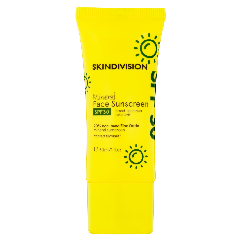 skindivision Écran Solaire Visage SPF30 crème solaire pour le visage