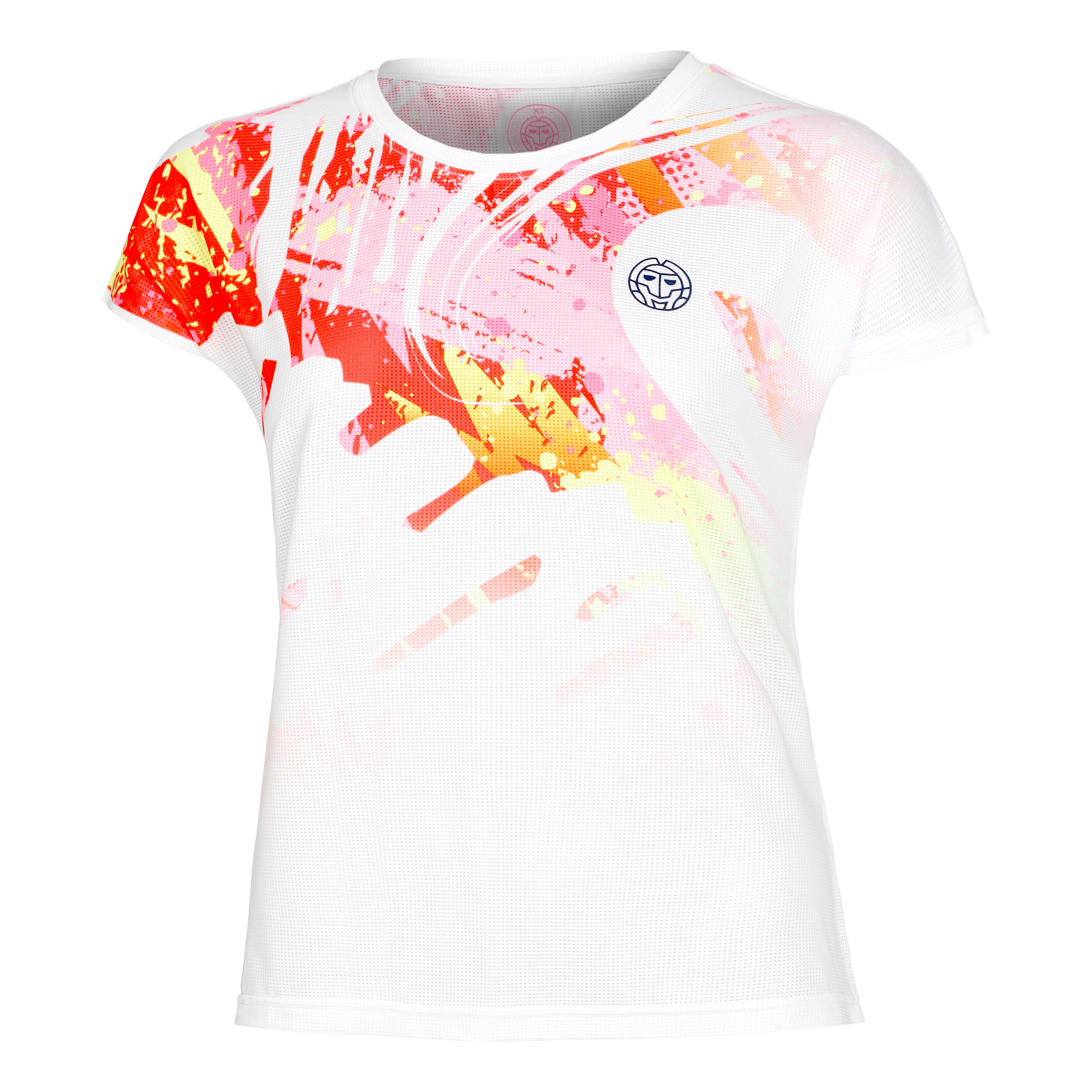 Wild Arts T-Shirt Damen - Weiß, Mehrfarbig