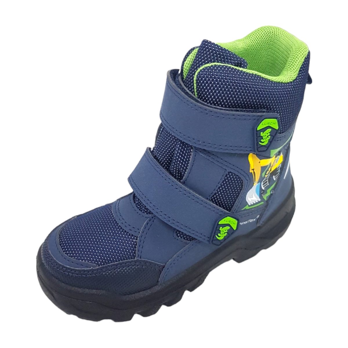 Lurchi Kanai-Sympatex 33-31070-32 Blau 32 dk. blue/ apple