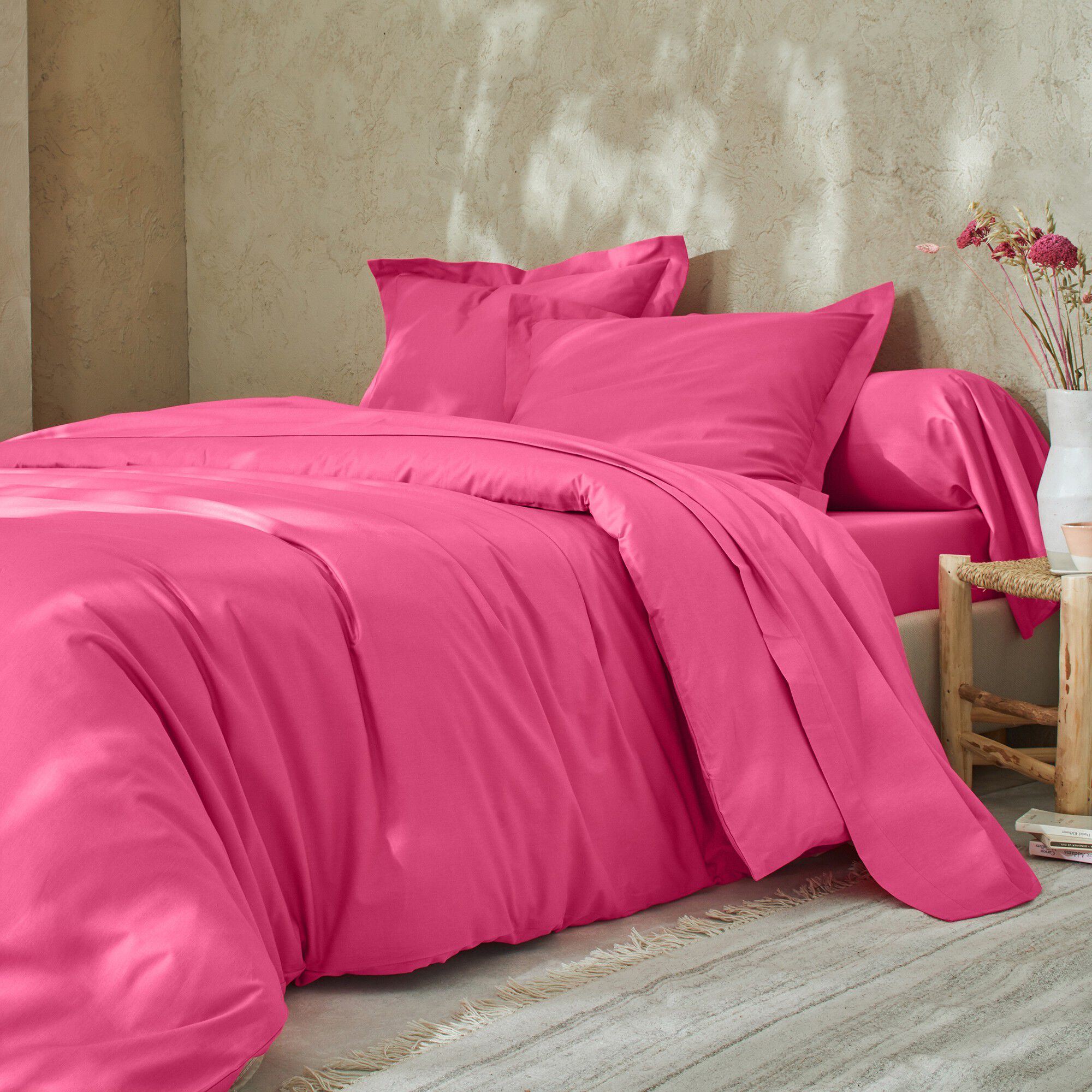 Linge de lit uni