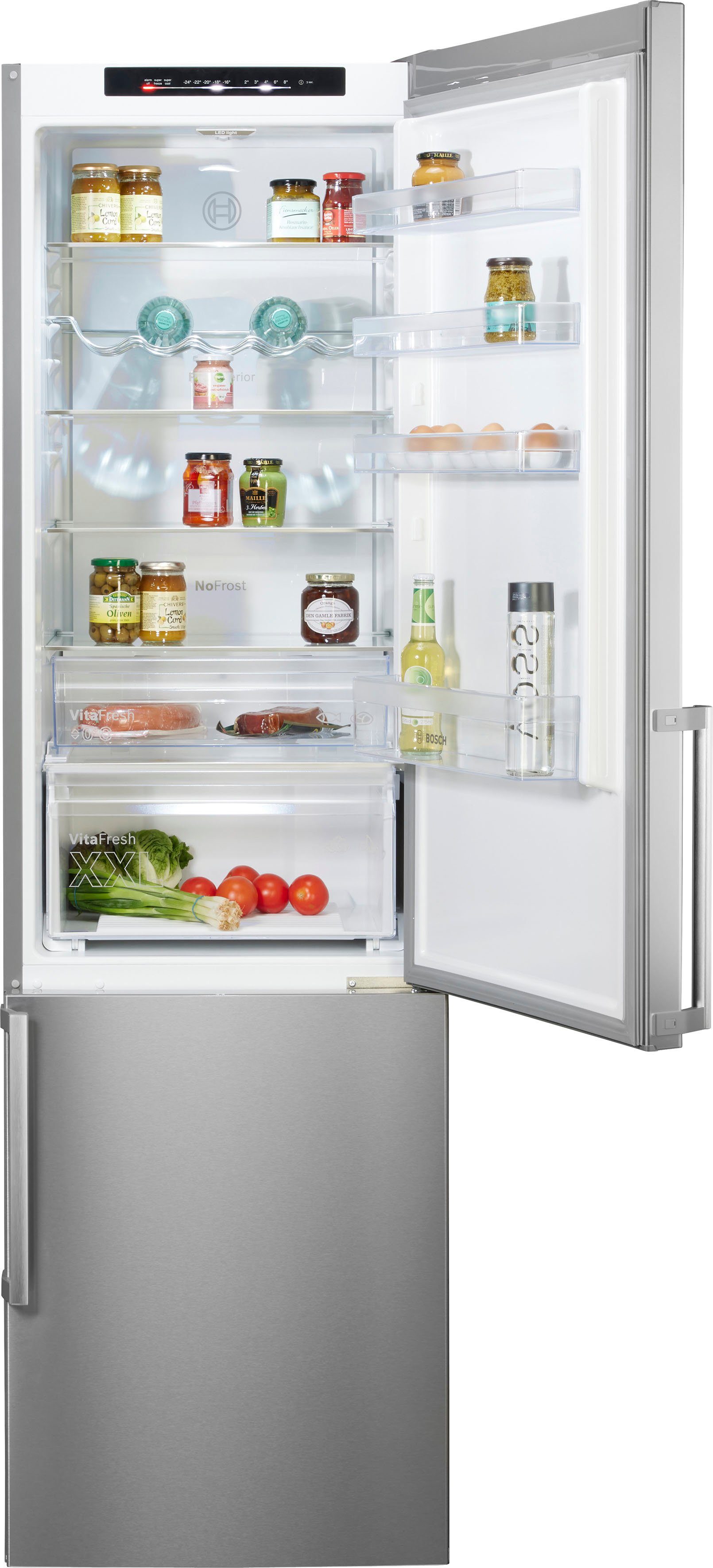 BOSCH Kühl-/Gefrierkombination KGN39VIBT, 203,0 cm hoch, 60,0 cm breit