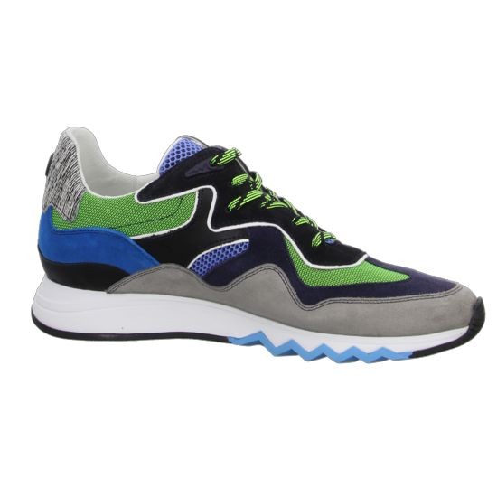 FLORIS VAN BOMMEL Freizeit Schnürer bunt HEREN MOLIERE RZFloris Sport Lime Textil
