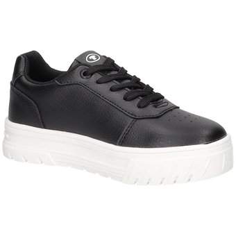 Tom Tailor Sneaker in schwarz
