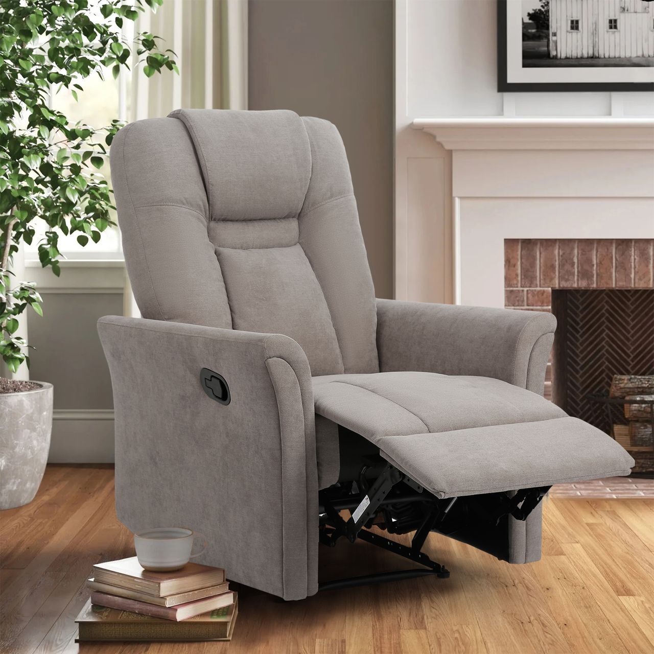 Happy Home Happy Home gepolsteter & verstellbare Relaxsessel HWP55-BEI beige
