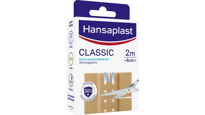 Hansaplast Classic Pflaster 2 m