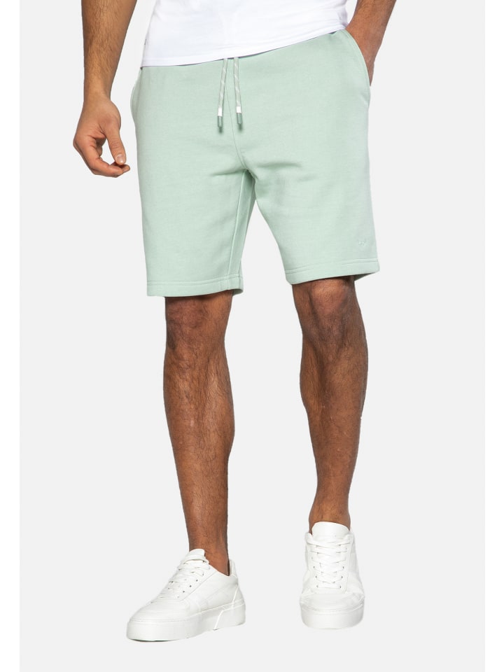 Threadbare Sweatshorts Bergamot in Sage günstig kaufen XXL