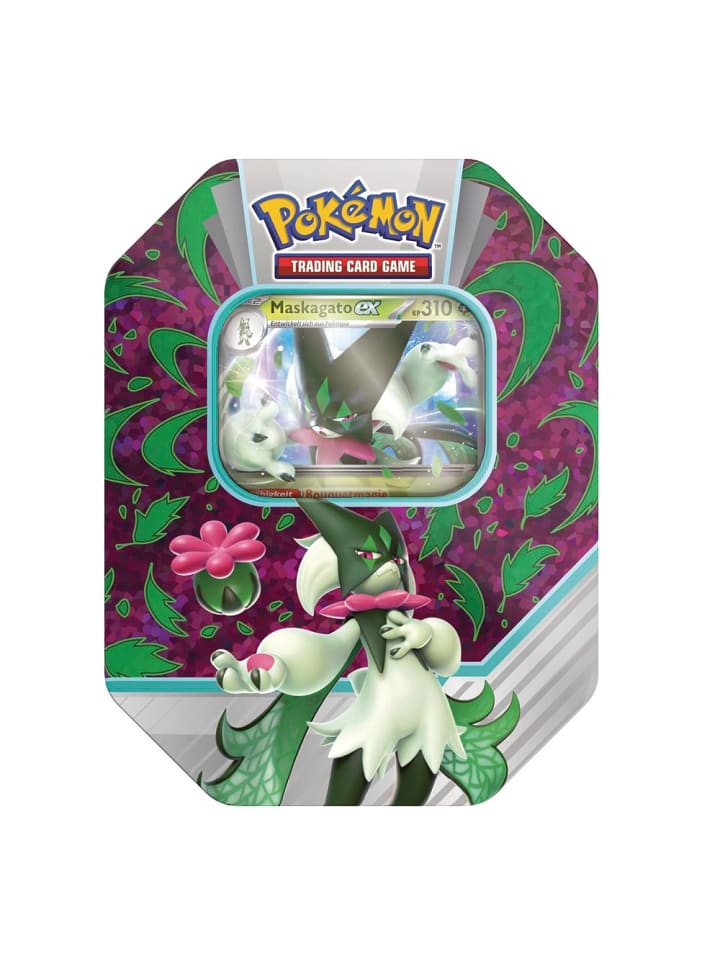 Pokémon Tin Box Maskagato | Pokemon | Sammel-Karten | Kollektion deutsch günstig kaufen onesize