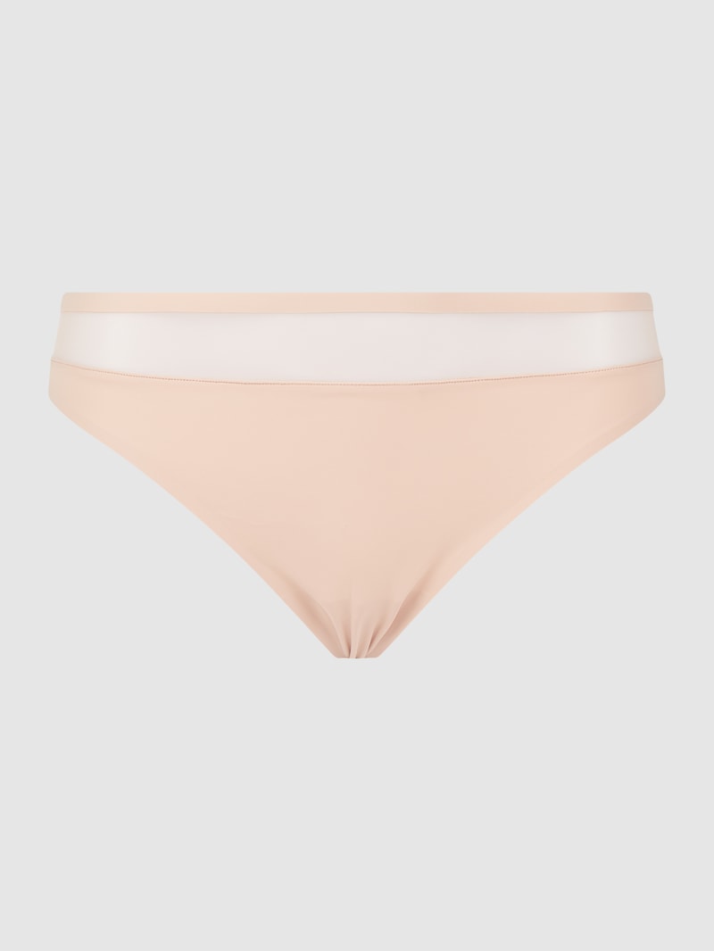 String mit Baumwoll-Anteil Modell 'Louie' in beige