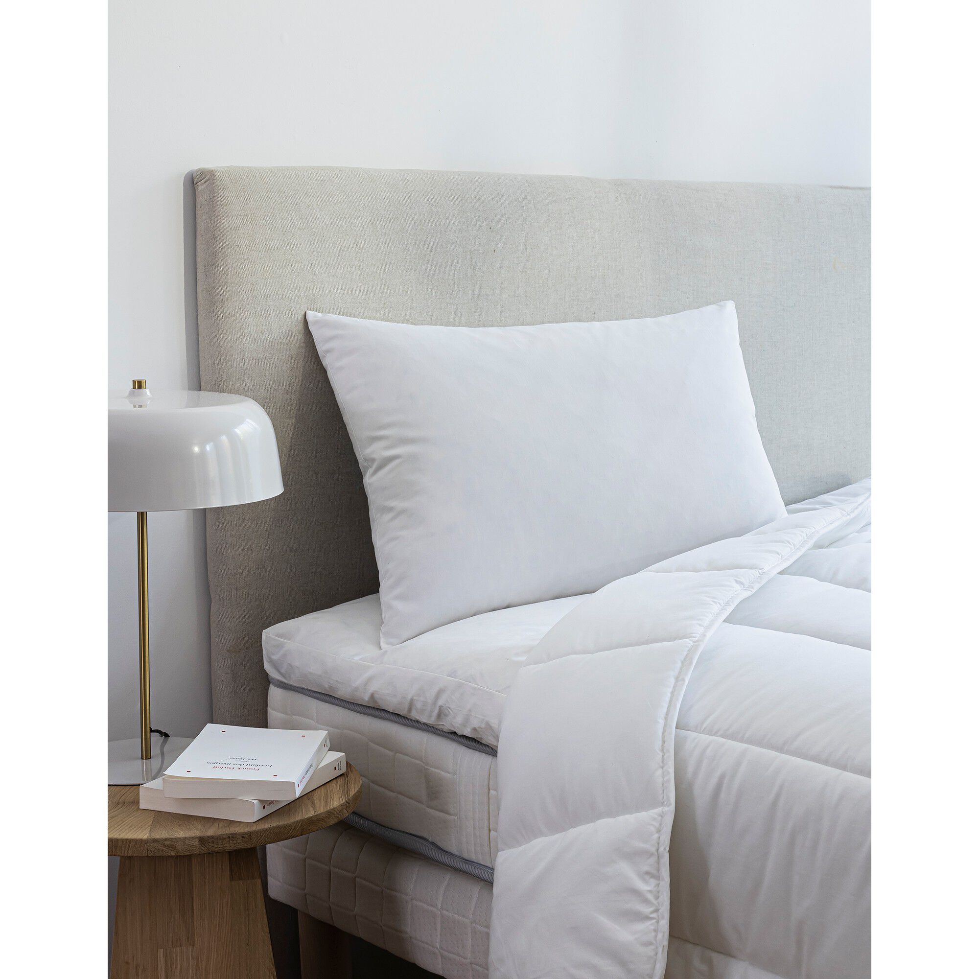 Oreiller naturel anti-acariens moelleux