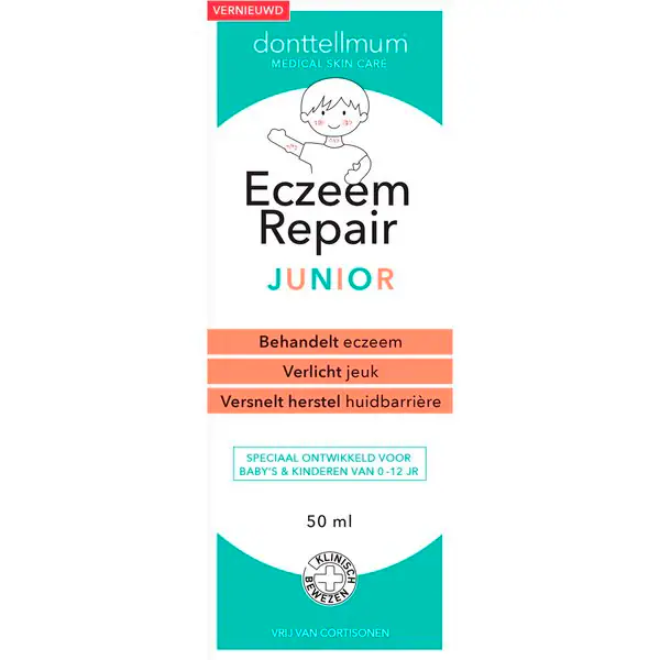 donttellmum Ekcéma Javító Junior Orvosi Készülék - 50ml