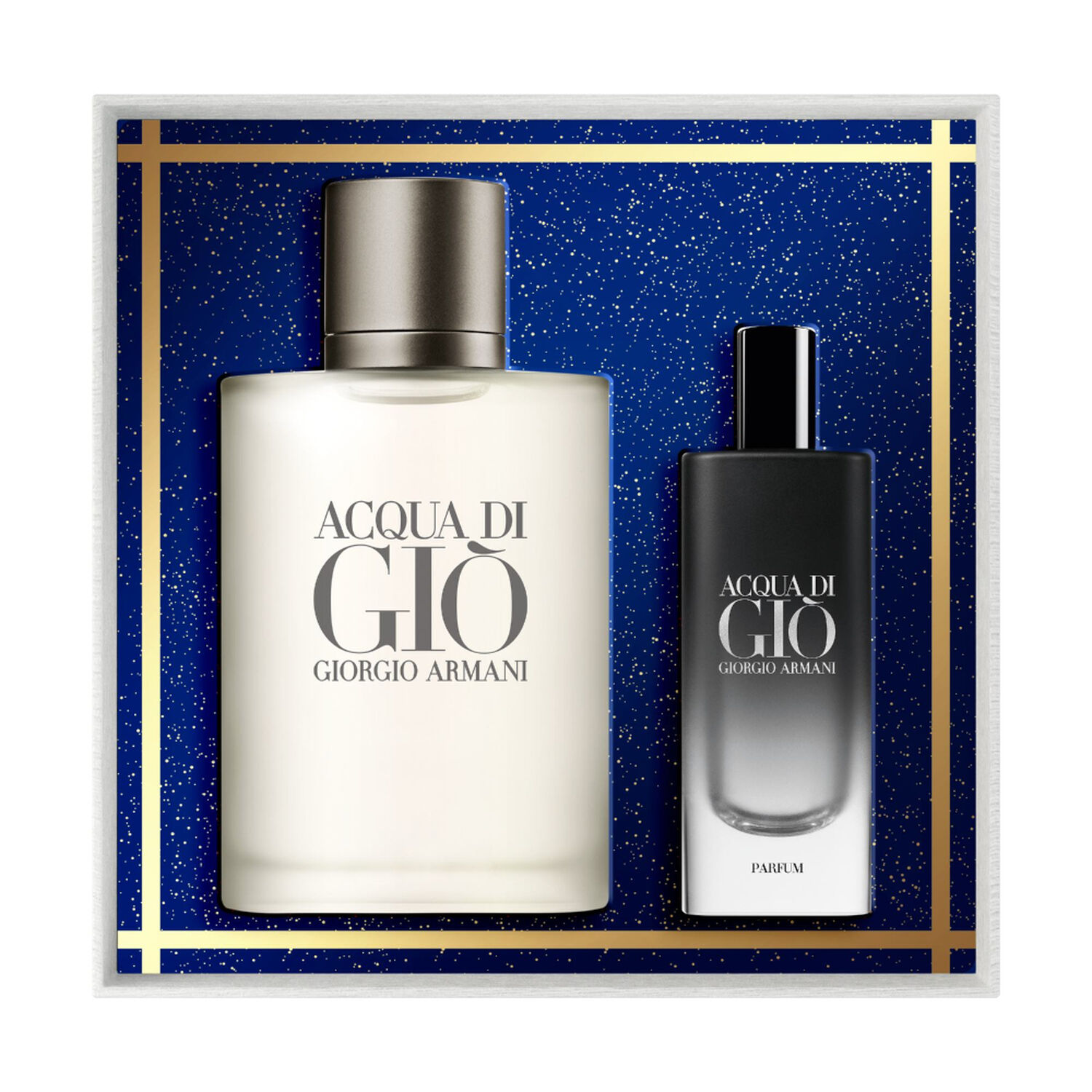 Giorgio Armani Acqua di Giò Coffret Eau de Toilette 100 ml + Format Voyage Parfum 15 ml