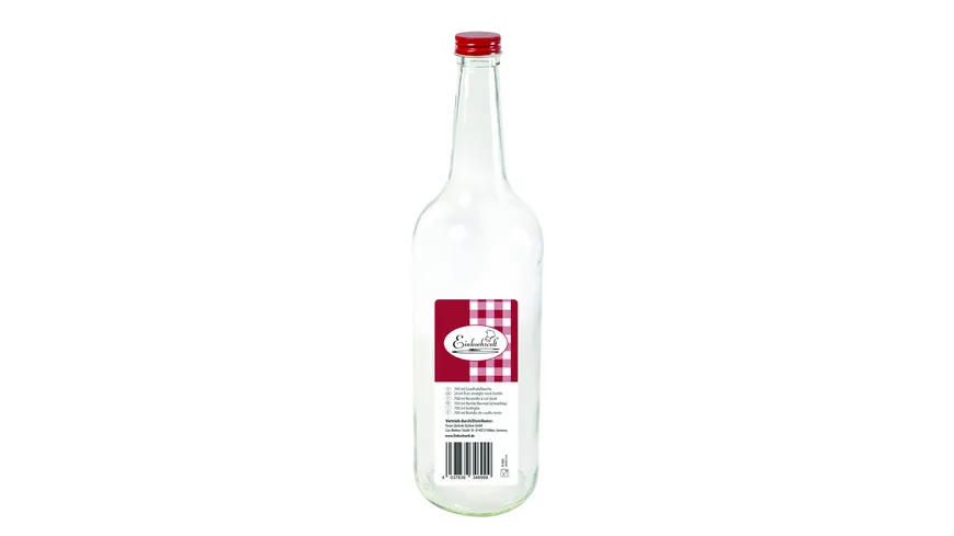 Einkochwelt Gradhalsflasche aus Glas 0.7l