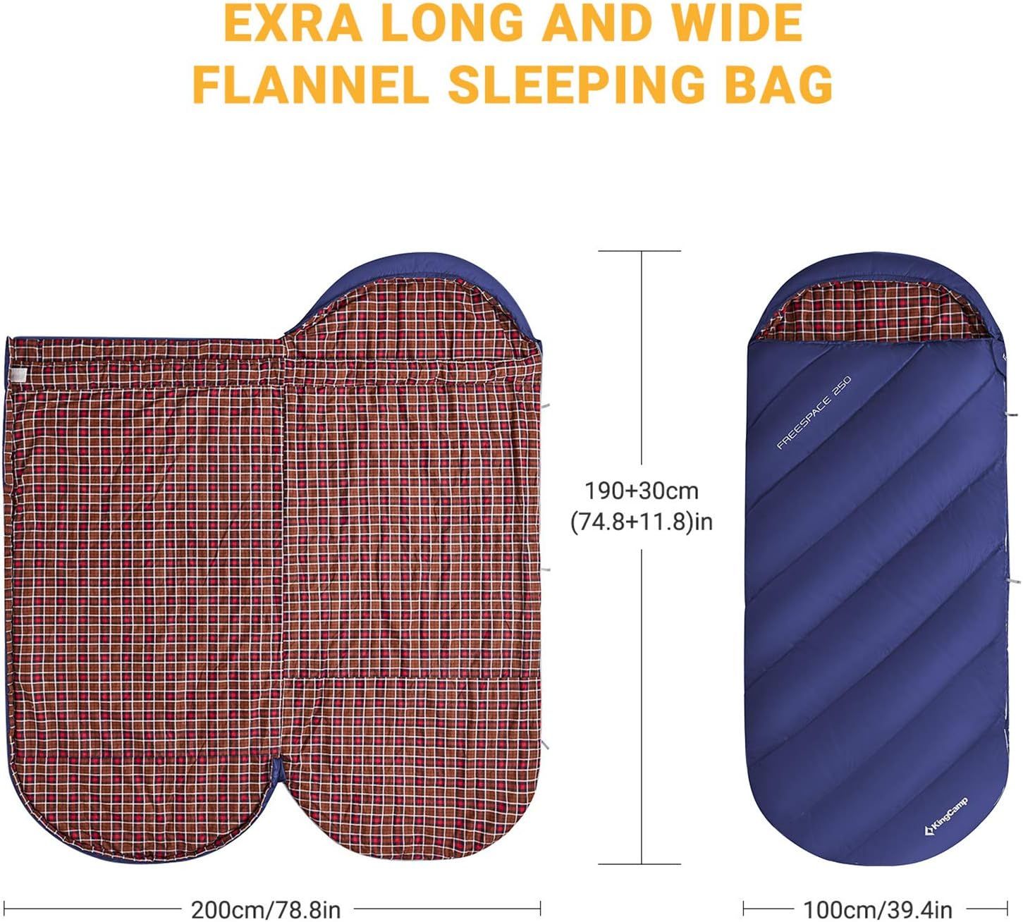 KingCamp Freespace XL Schlafsack