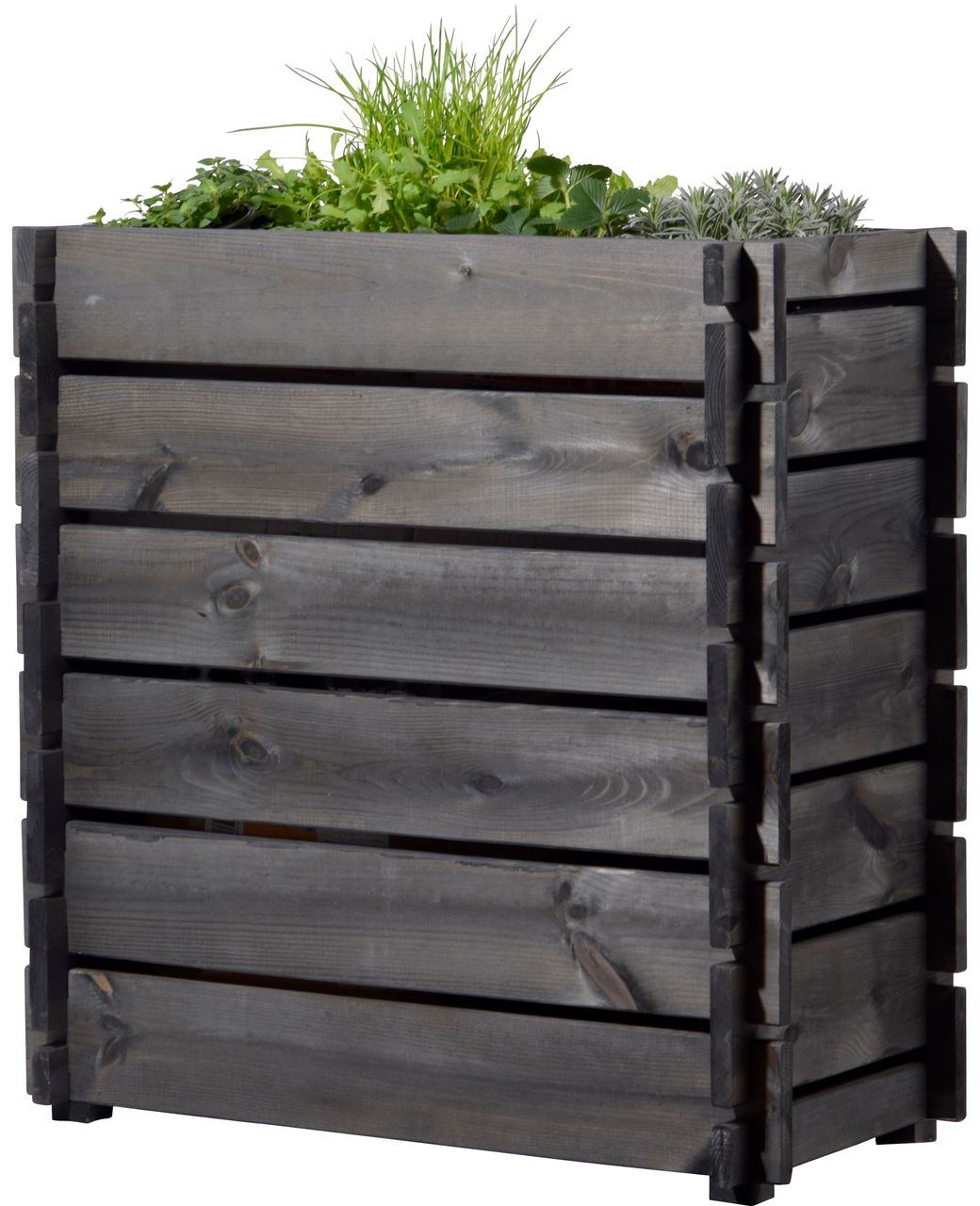 dobar Hochbeet mit Stecksystem, Anthrazit