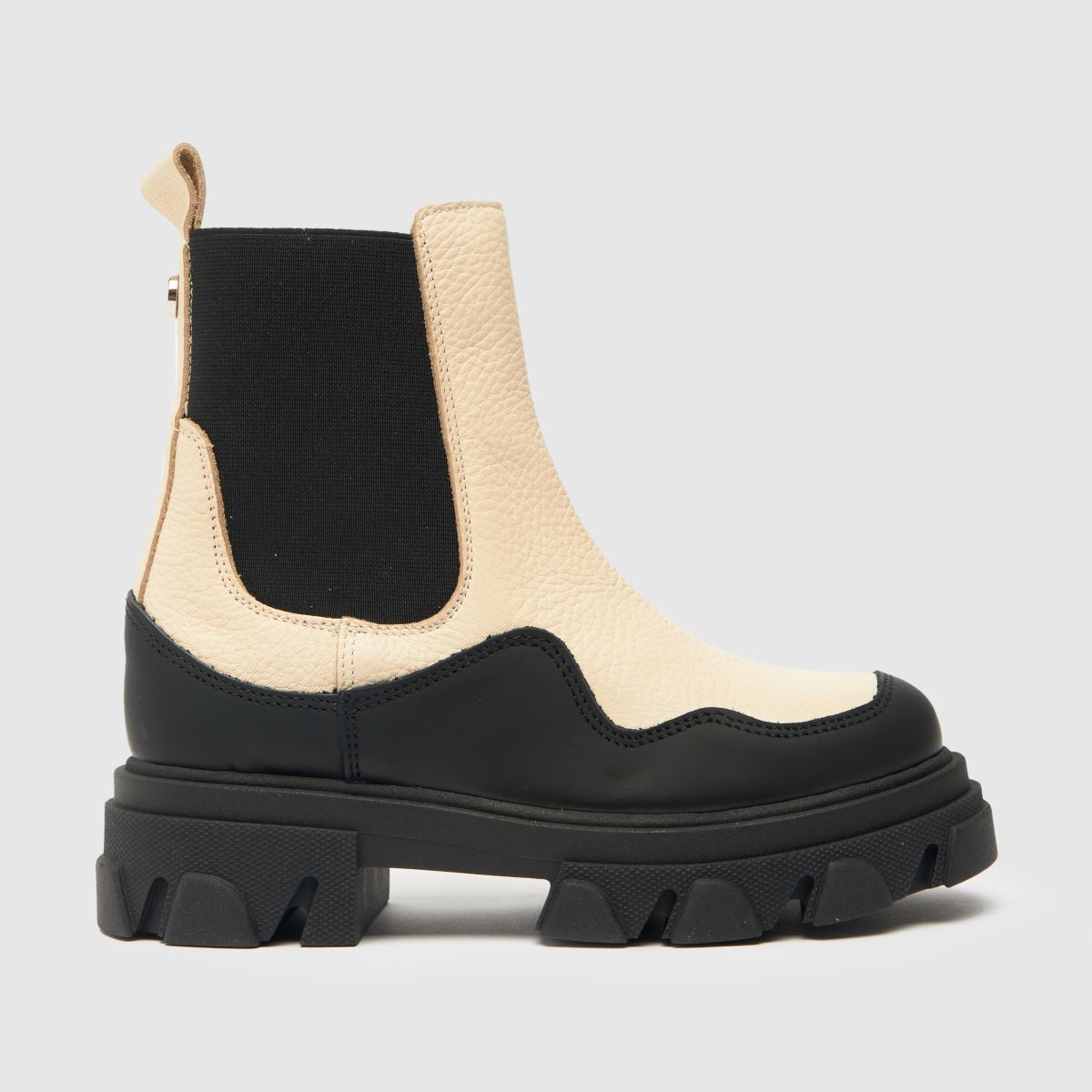 Steve Madden svarta & vita merilyn flickor junior stövlar