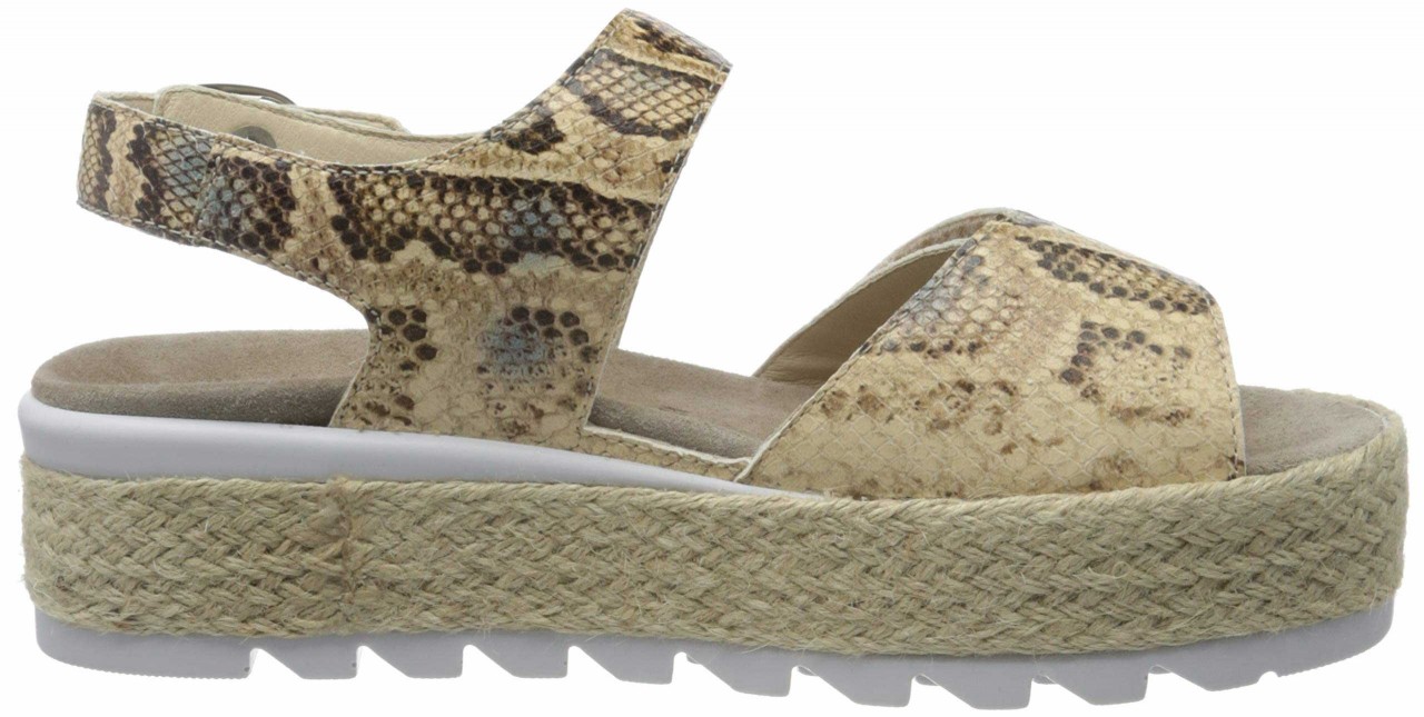 SEMLER Plateau Sandalen beige
