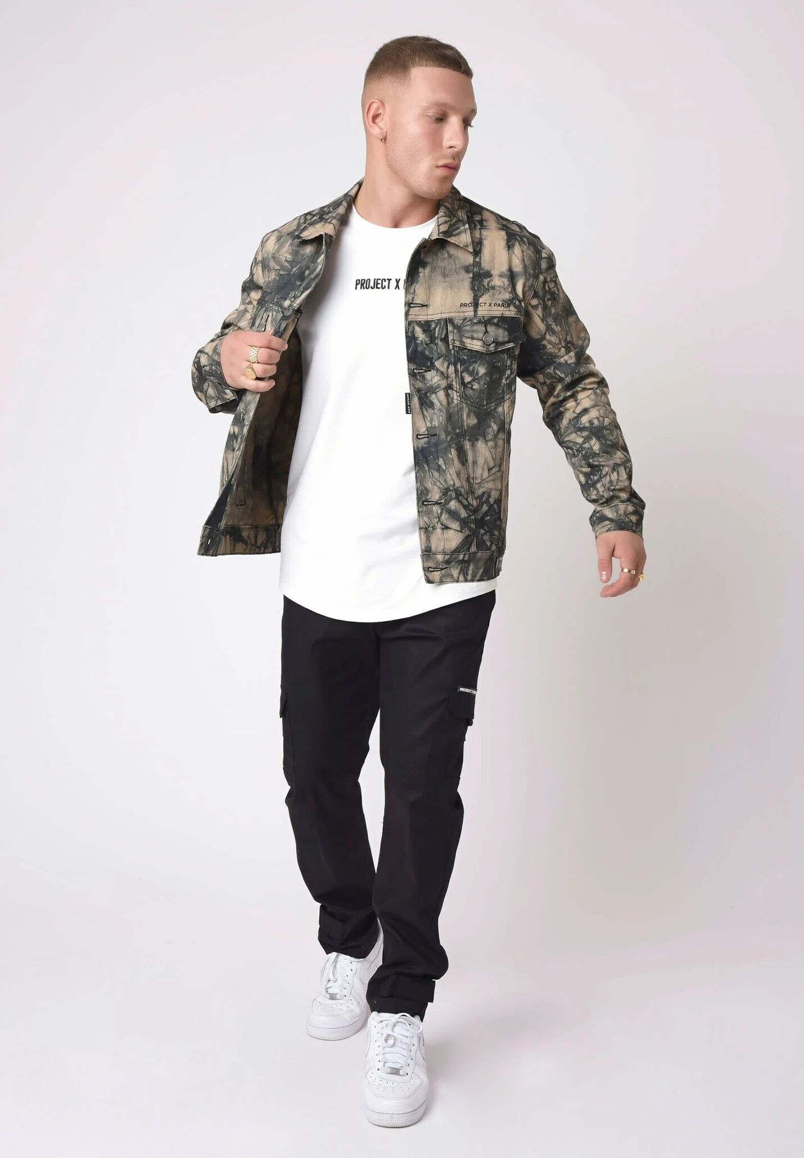 Proyecto X París TIE & DYE - Chaqueta vaquera
