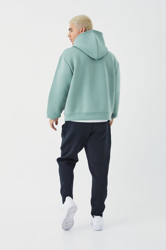 Kastiger Oversize Scuba-Hoodie