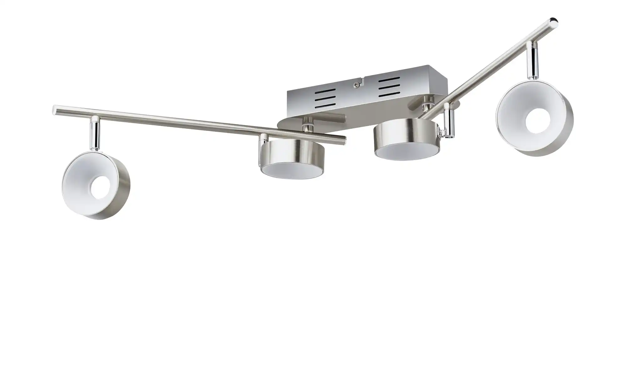 KHG LED-Spot, 4-flammig Nickel matt