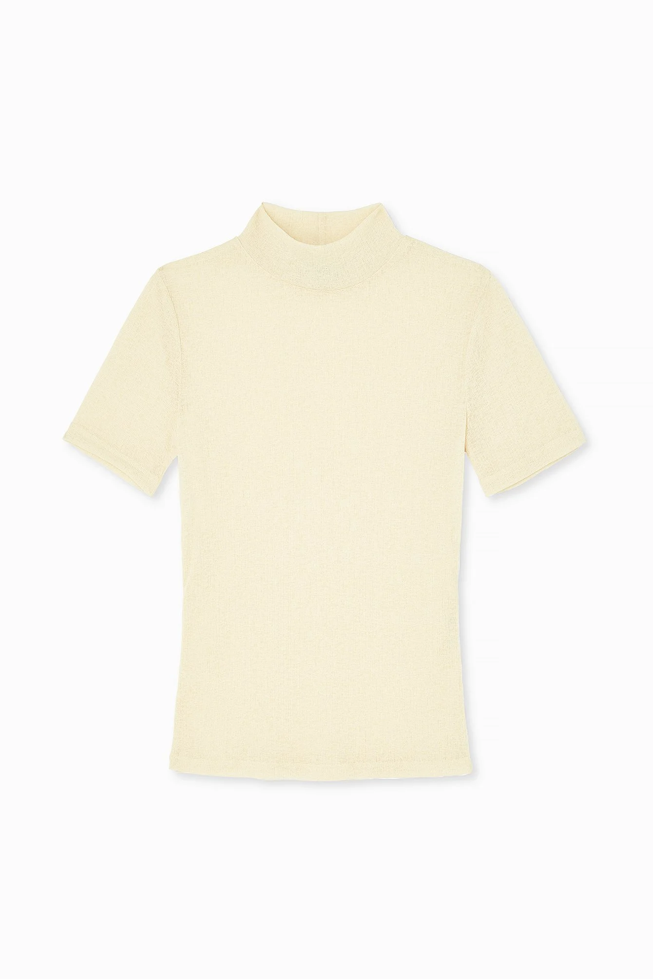 Transparentes Kurzarm-Top